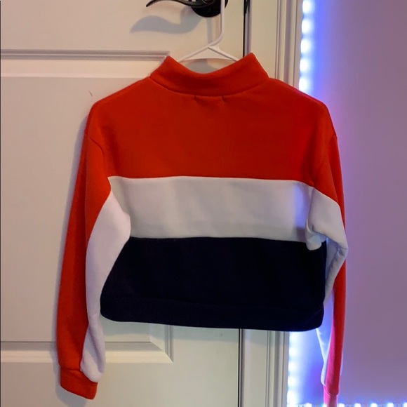 Charlotte Russe half zip up - Picture 2 of 3